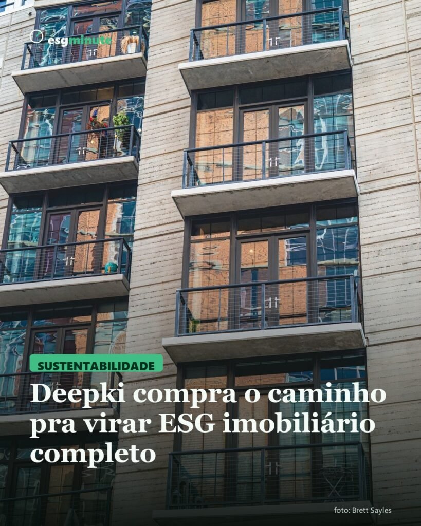 Plataforma de sustentabilidade imobiliária Deepki compra Evora e Metry