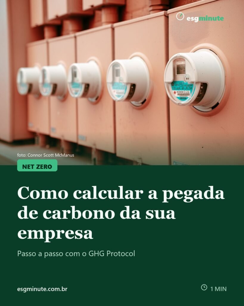 Como calcular a pegada de carbono da empresa: guia passo a passo