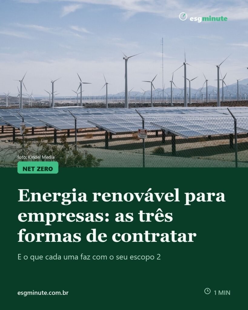 Energia renovável para empresas: como contratar e o que muda na conta