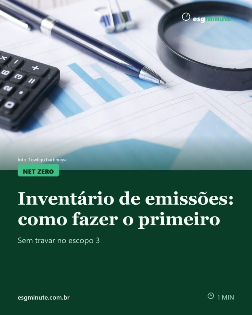 Inventário de emissões: o passo a passo para fazer o primeiro