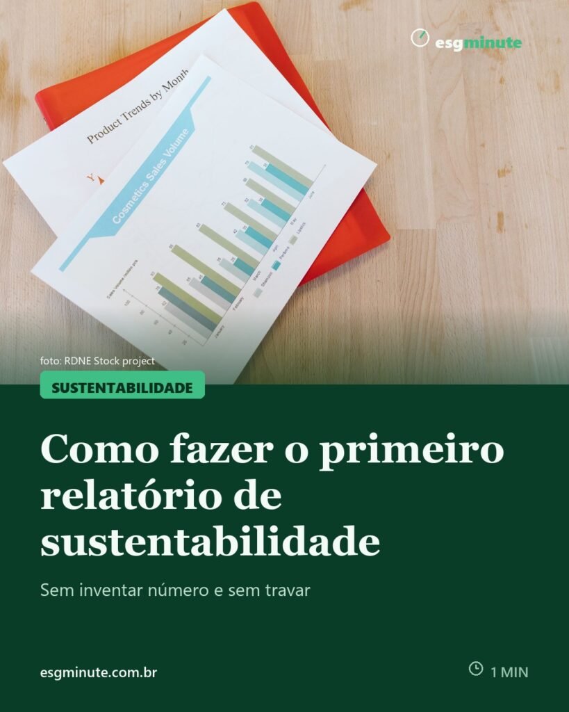 Relatório de sustentabilidade: como fazer o primeiro da empresa
